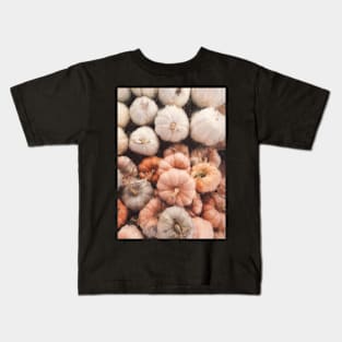 Pale Pumpkins Painting Kids T-Shirt